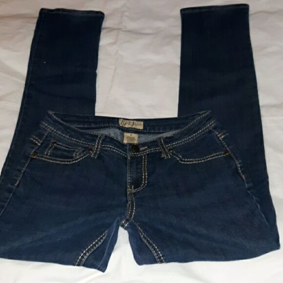 Earl Jean Skinny Thick Stitching‎ Flap Pockets 4 - Picture 4 of 7